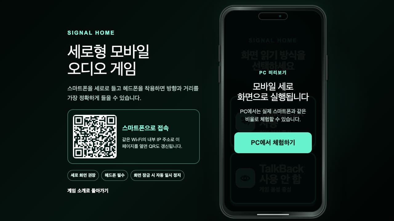 SIGNAL HOME · Actual gameplay